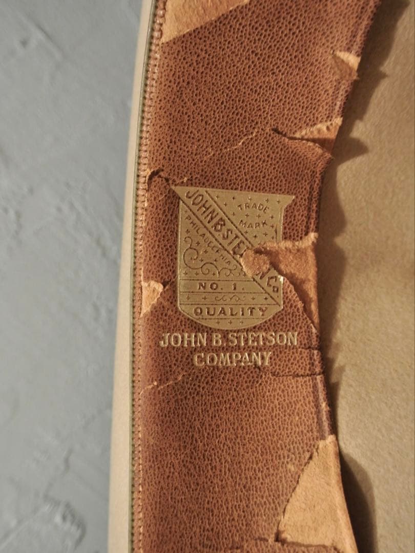帽子 30s VINTAGE No.1 STETSON 7 56cm