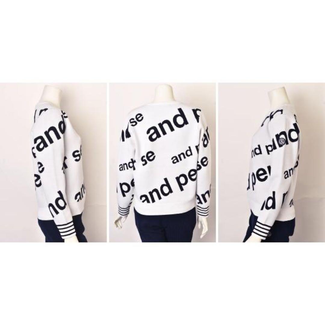 【新品タグ付き】and per se 2024年モデルニット　LLサイズ