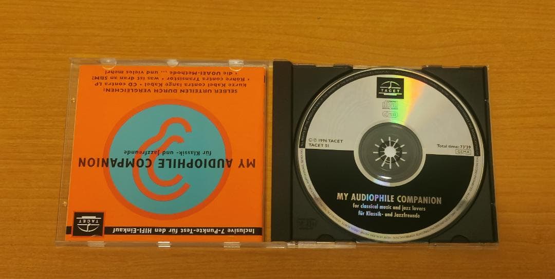 クラシック My Audiophile Comanion  /  TACET51