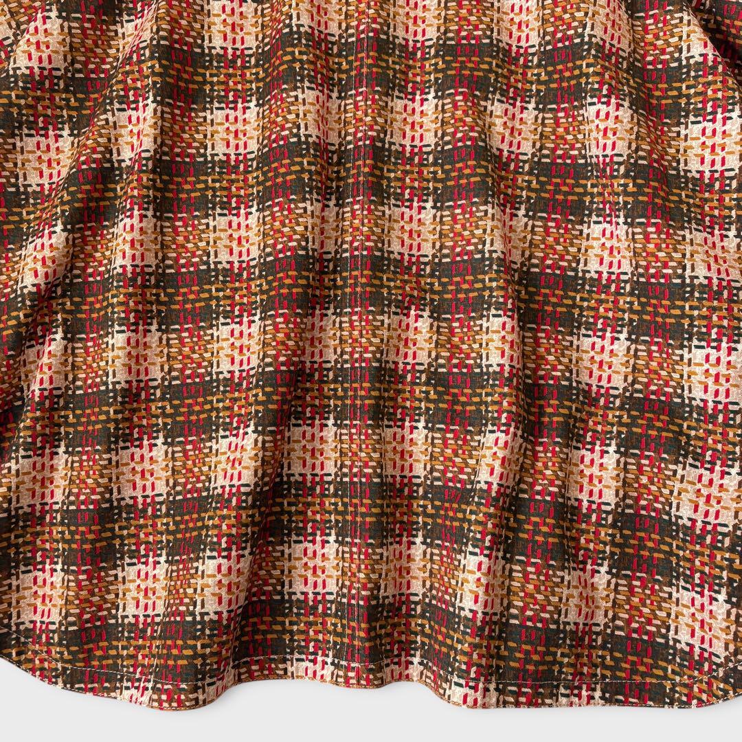 希少 COACH チェック柄 ポンチョ 22AW ランウェイモデル