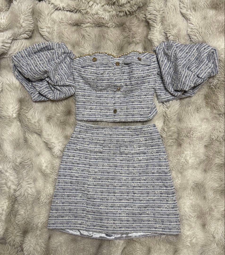 ROBE de FLEURS オフショルダー セットアップ XSサイズ