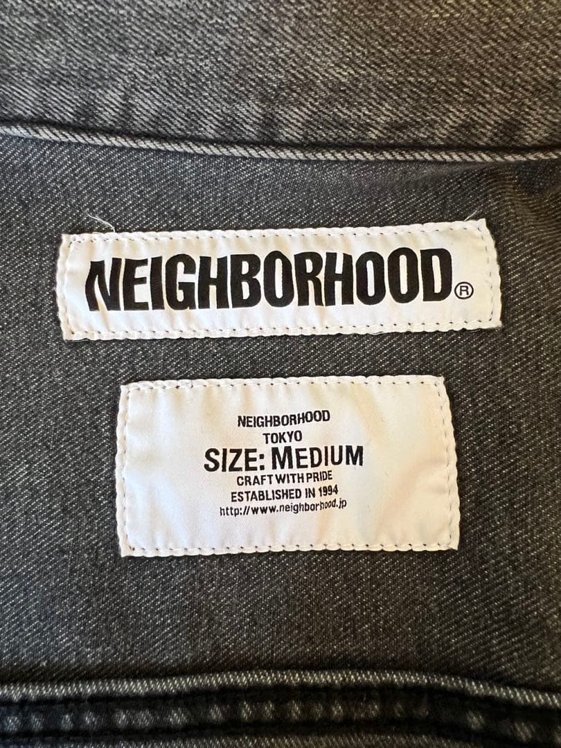 Mサイズ　neighborhood ネイバーフッド　デニムジャケット　Gジャン