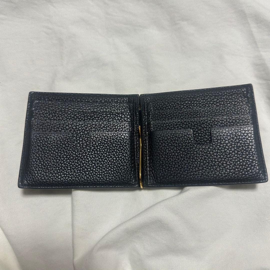 【正規品　定価約10万】Tom Ford マネークリップ　black 箱無し
