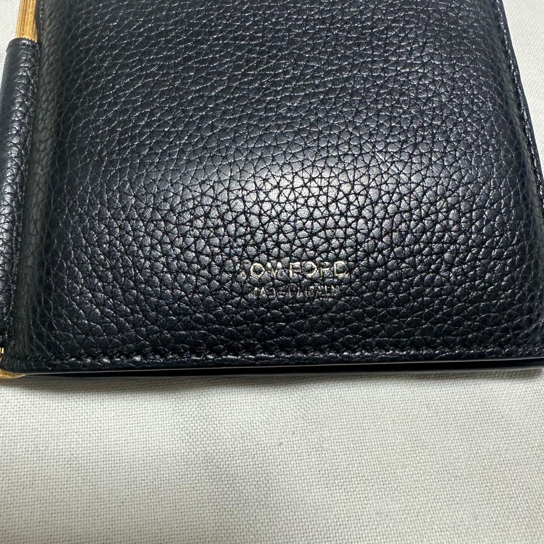 【正規品　定価約10万】Tom Ford マネークリップ　black 箱無し