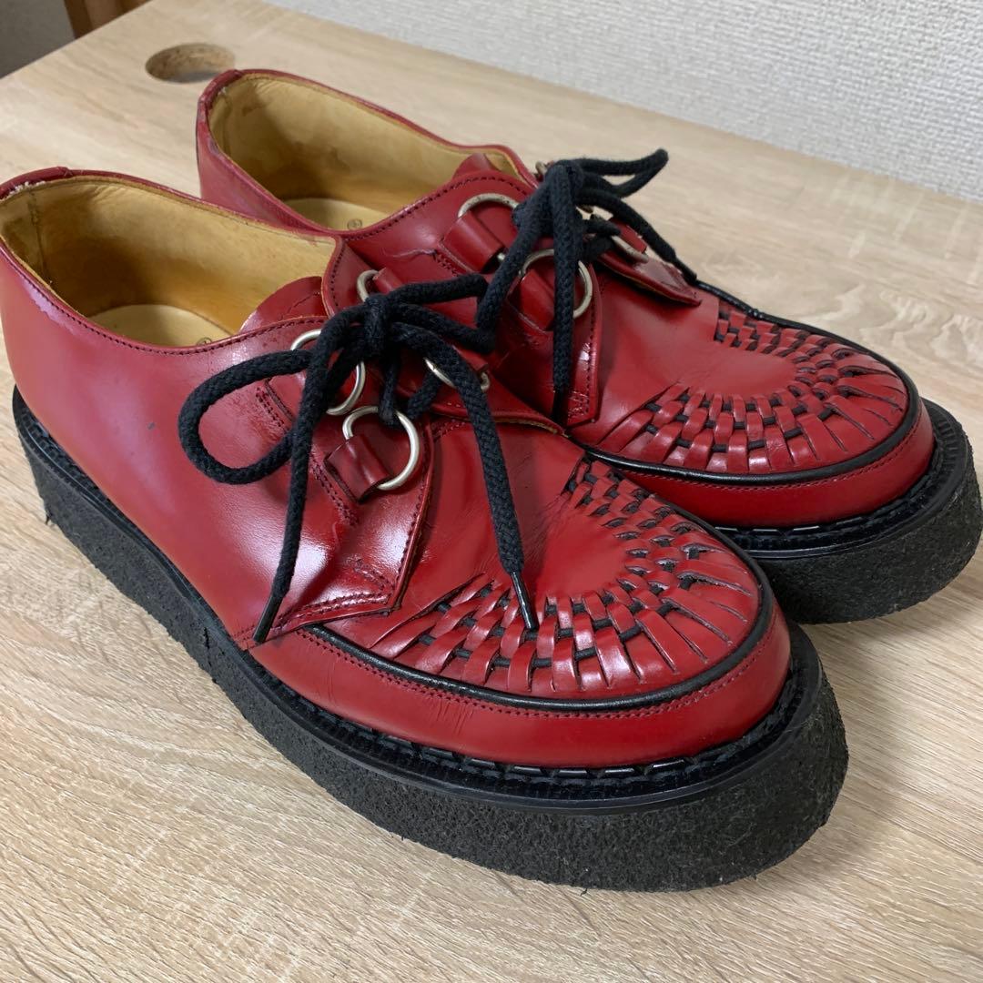 FKさん専用e coxラバーソール(UK8)レッドカラー(中古品)