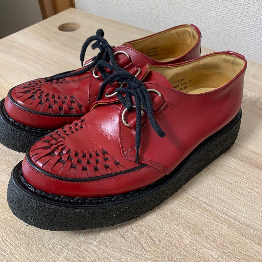 FKさん専用e coxラバーソール(UK8)レッドカラー(中古品)