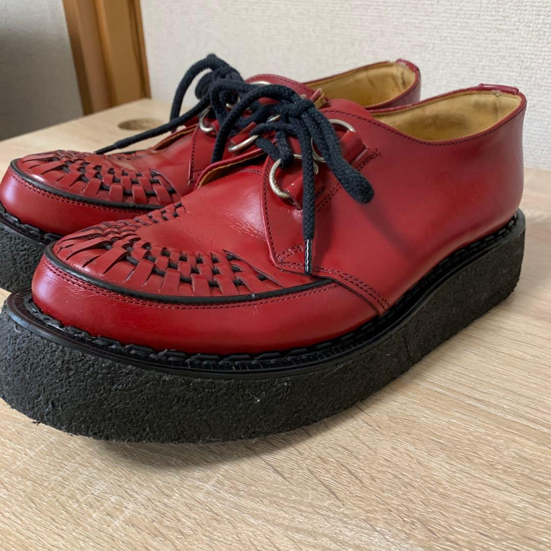 FKさん専用e coxラバーソール(UK8)レッドカラー(中古品)