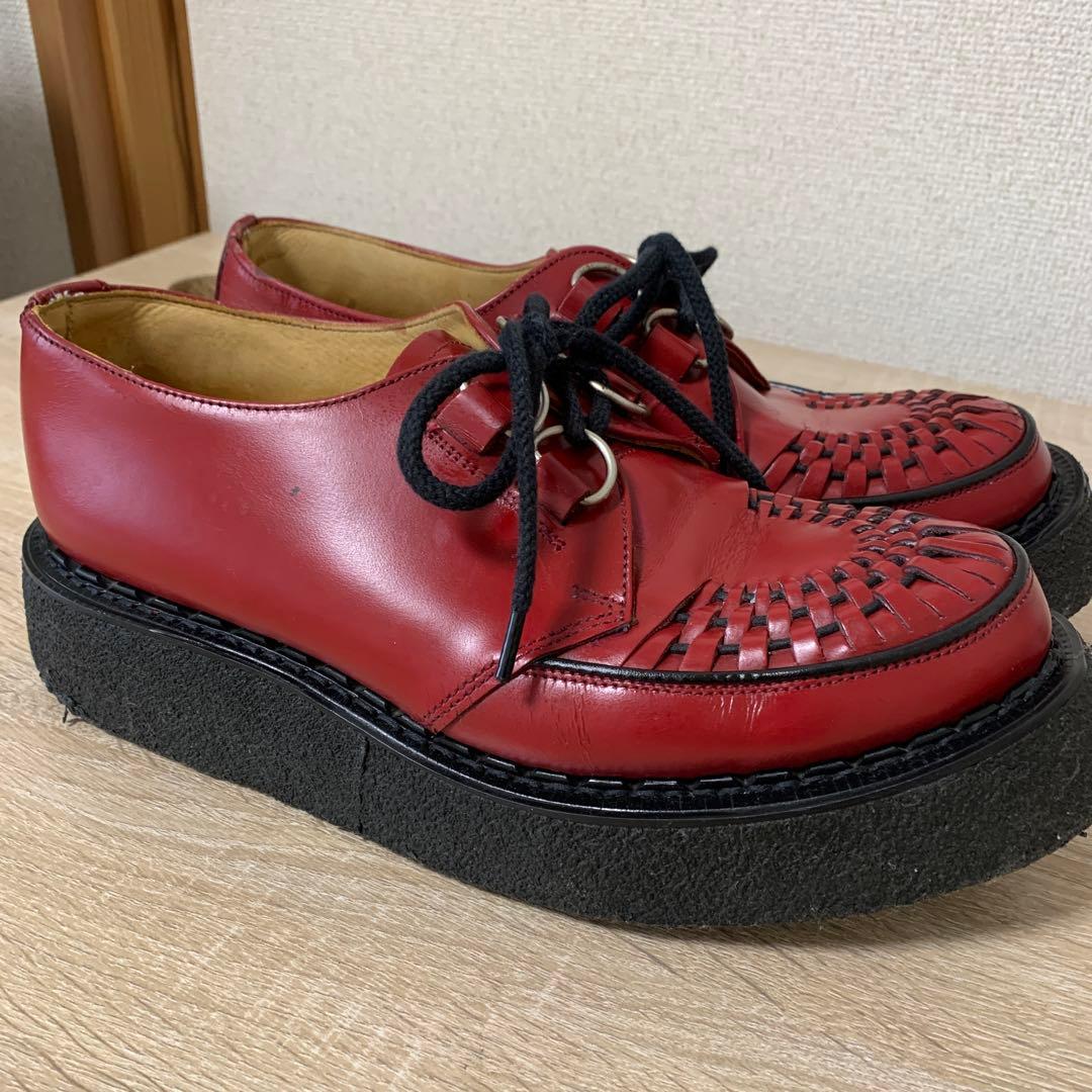 FKさん専用e coxラバーソール(UK8)レッドカラー(中古品)