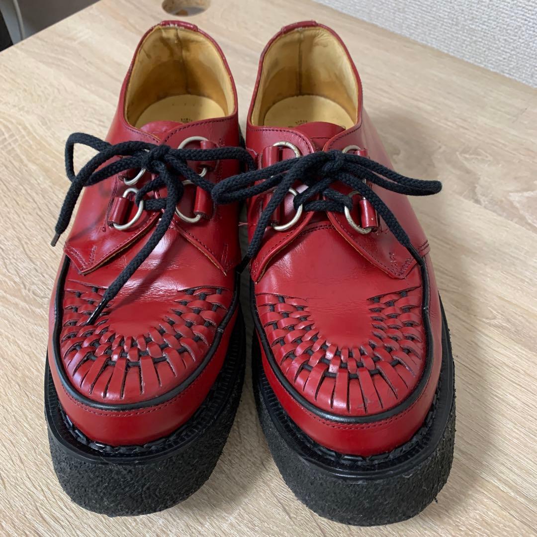 FKさん専用e coxラバーソール(UK8)レッドカラー(中古品)