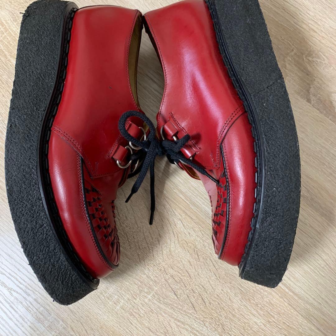 FKさん専用e coxラバーソール(UK8)レッドカラー(中古品)