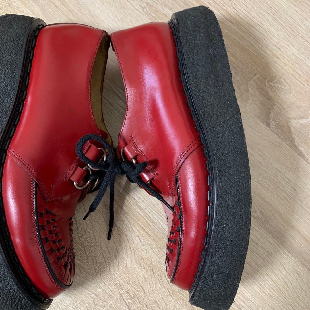 FKさん専用e coxラバーソール(UK8)レッドカラー(中古品)