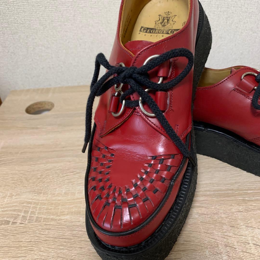 FKさん専用e coxラバーソール(UK8)レッドカラー(中古品)