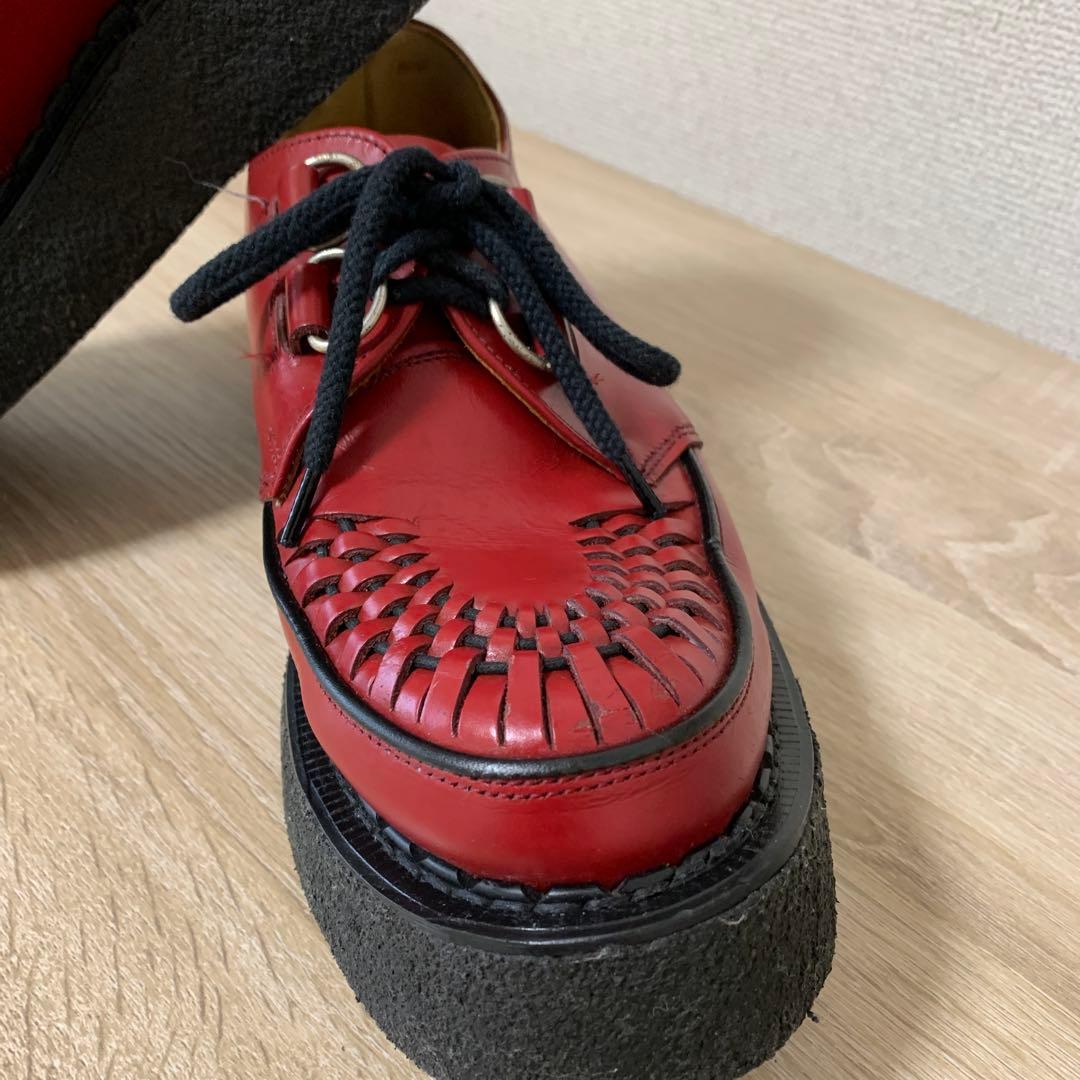 FKさん専用e coxラバーソール(UK8)レッドカラー(中古品)