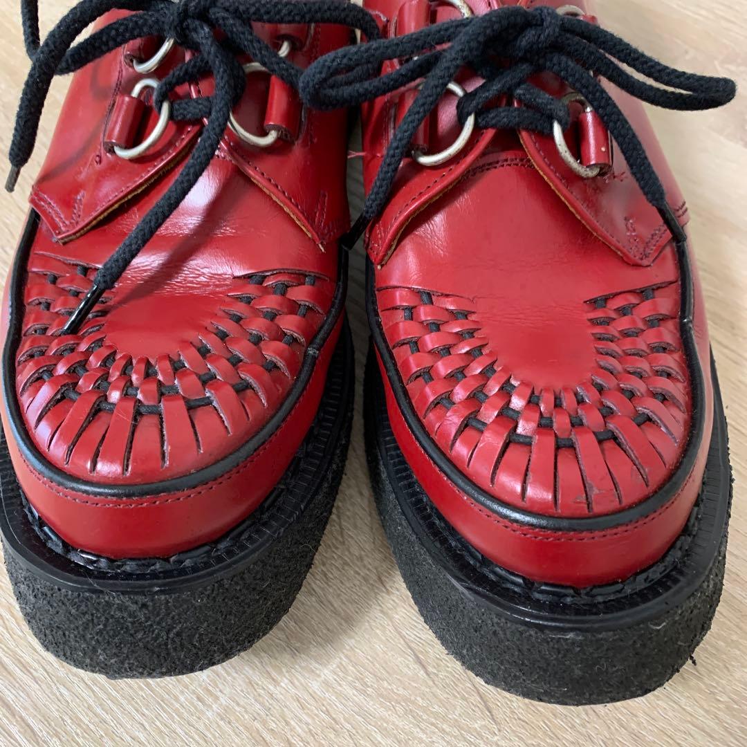 FKさん専用e coxラバーソール(UK8)レッドカラー(中古品)