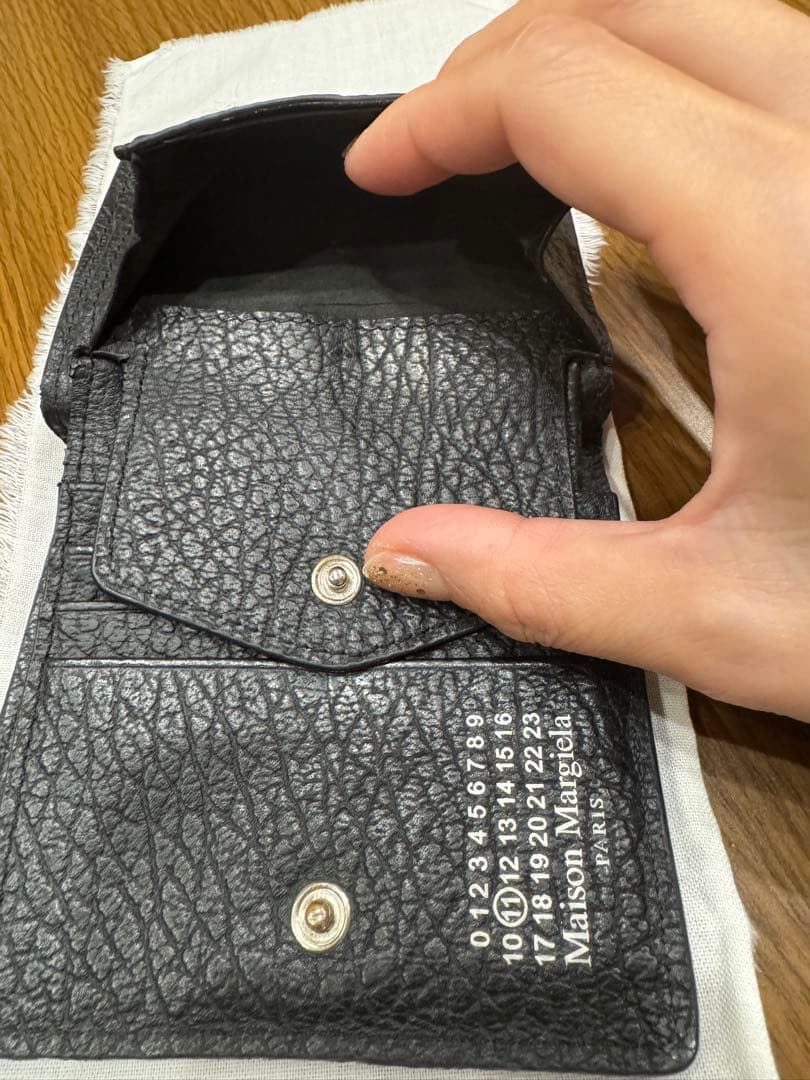 Maison Margiela メゾンマルジェラ 二つ折り財布 4ステッチ