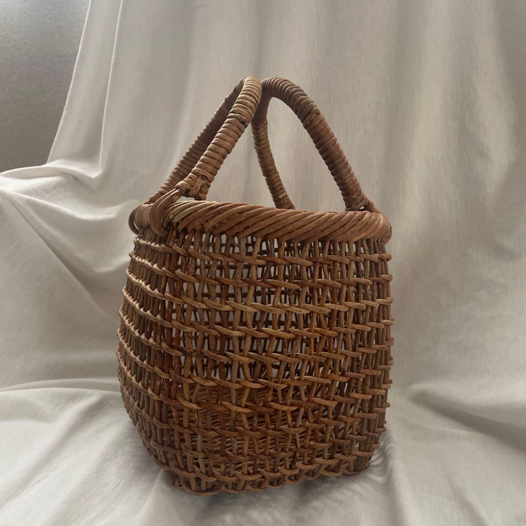 中川原信一さん　あけび籠　小さめ