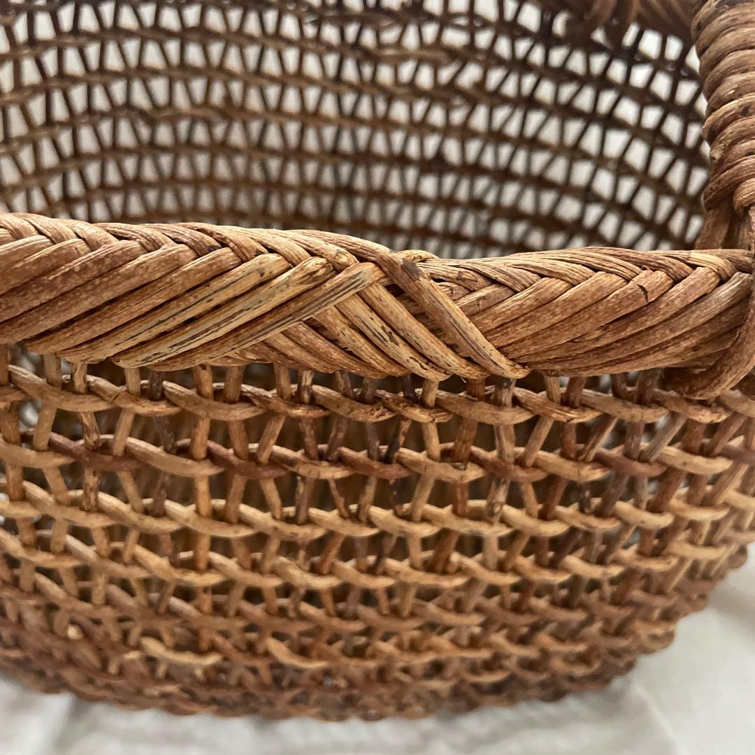 中川原信一さん　あけび籠　小さめ