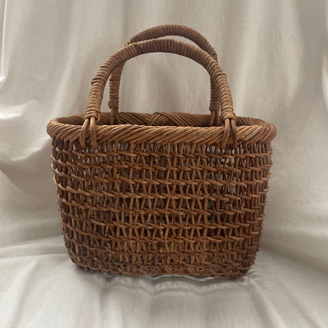 中川原信一さん　あけび籠　小さめ