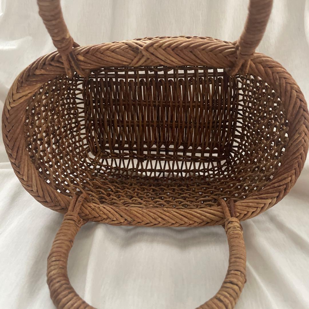 中川原信一さん　あけび籠　小さめ