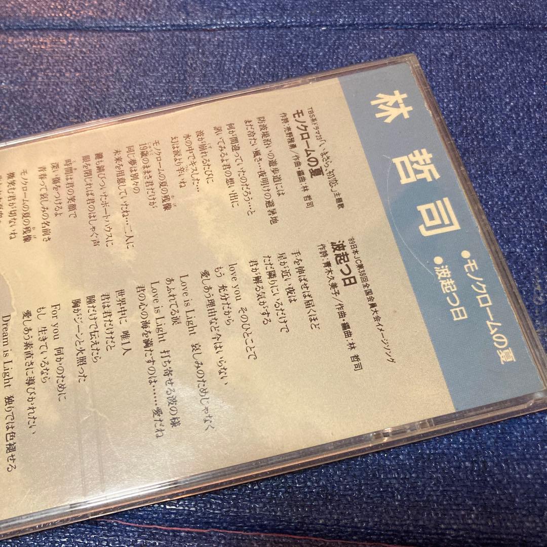 林哲司　VAP盤 .モノクロームの夏 8センチ8cmシングル邦楽CD