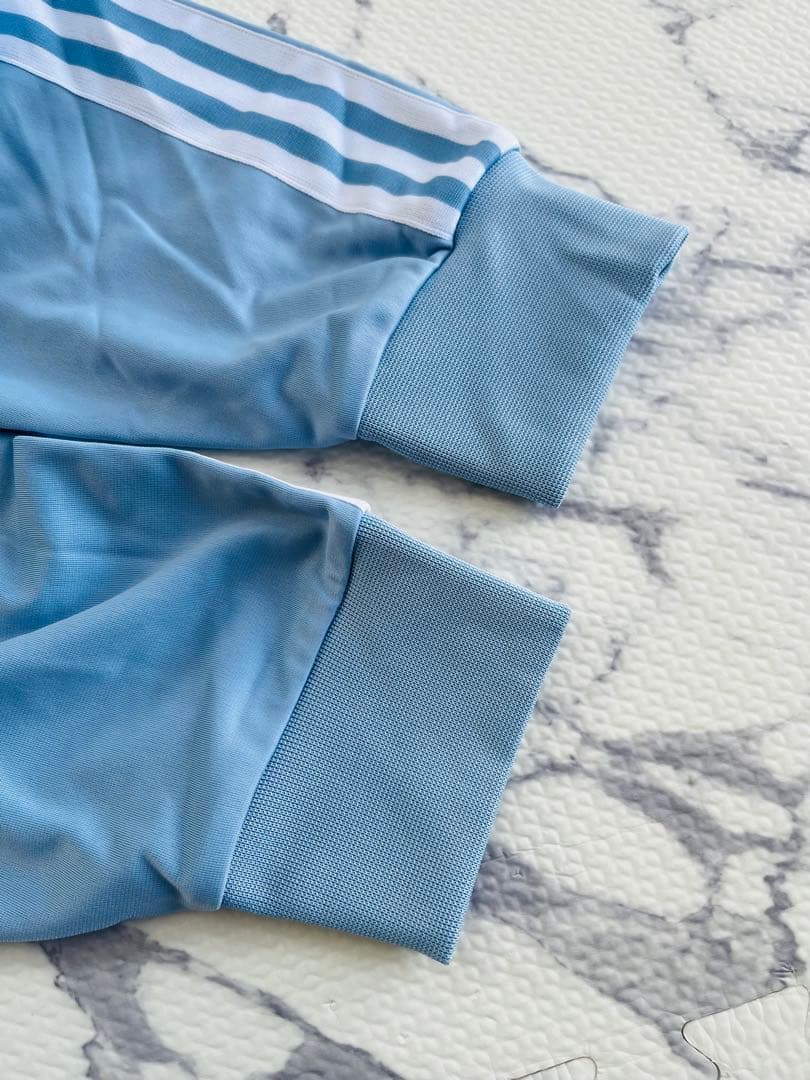 アディダス ジャージ トラックジャケット 水色 IX6437 2XL