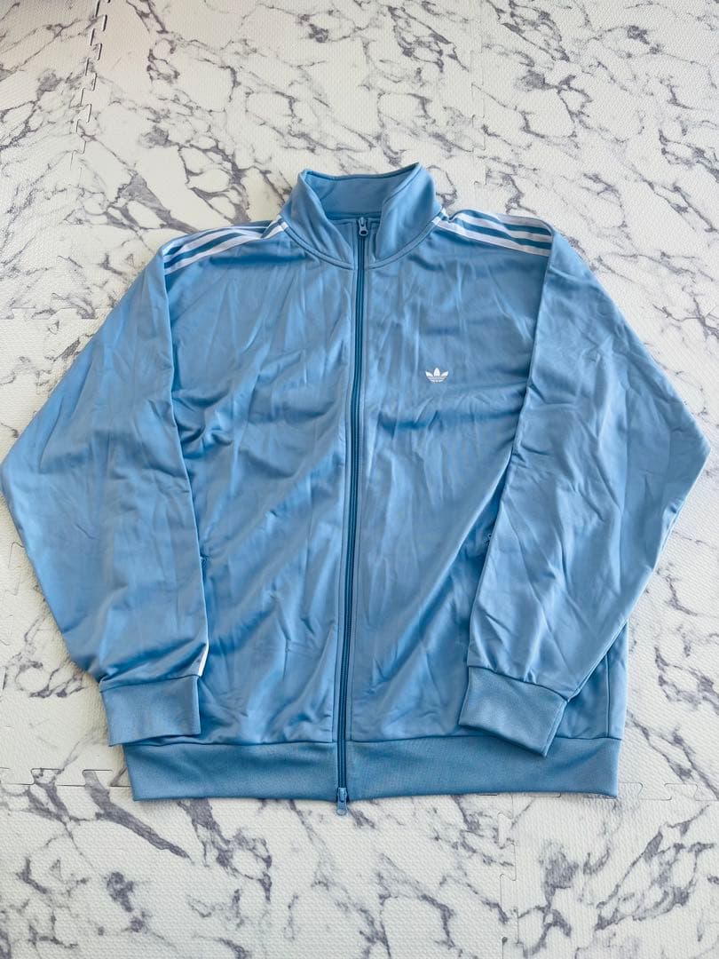 アディダス ジャージ トラックジャケット 水色 IX6437 2XL