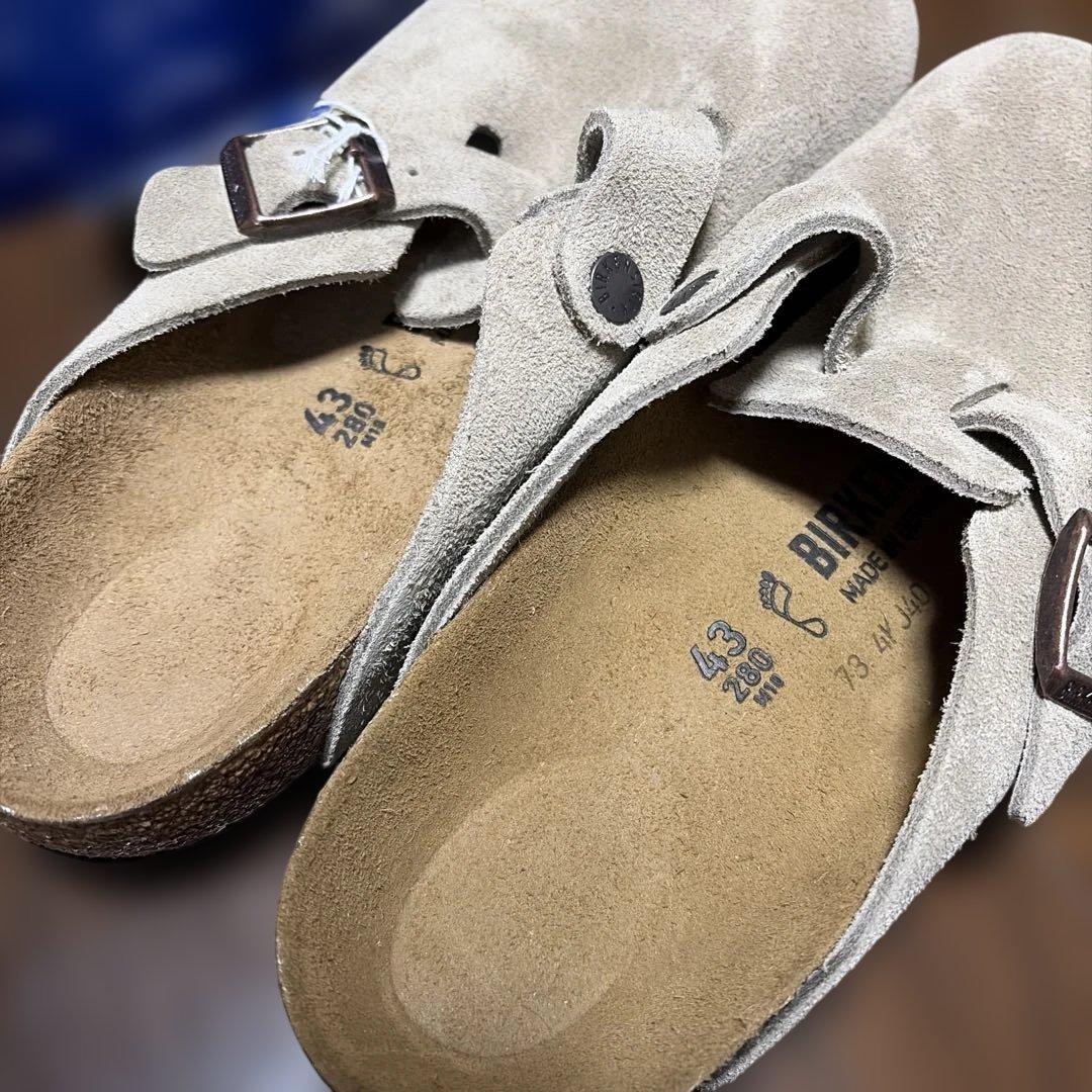 BIRKENSTOCK Boston トープ レギュラーフィット 新品