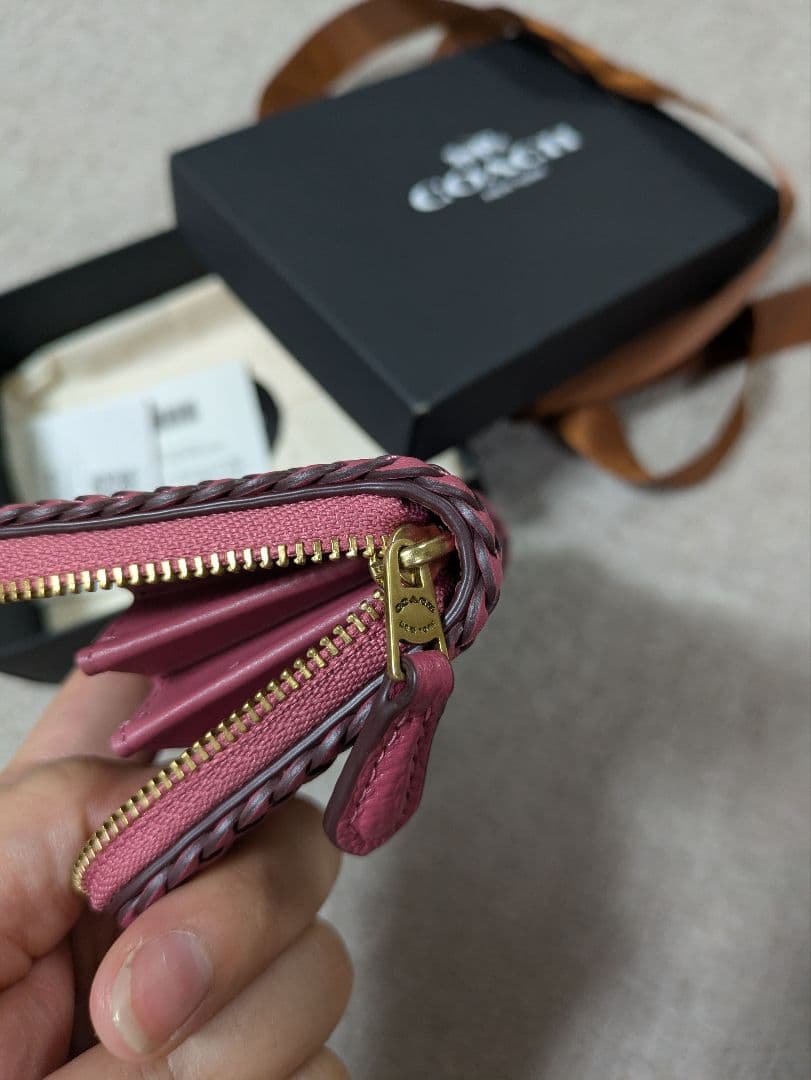 coach コーチ　新品、正規品　ミニ財布　ケース　カードケース