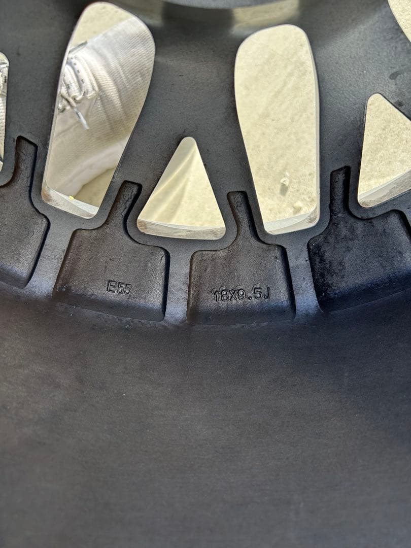 9.5jメーカー不明メッシュホイール