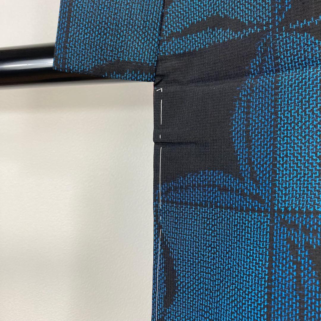 ZF-1321 大島紬 横双 正絹 お洒落 モダン 高級 ハイセンス