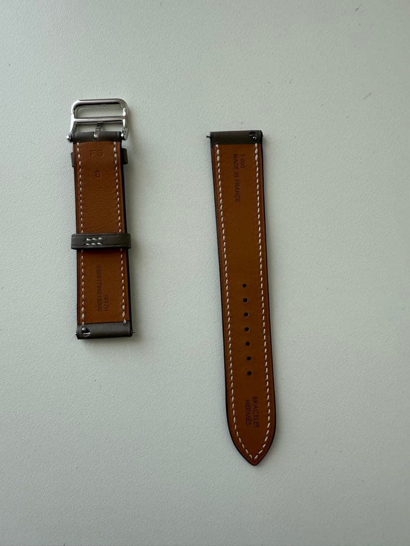 【HERMES/エルメス　ケープコッド用純正ベルト　エトゥープ】