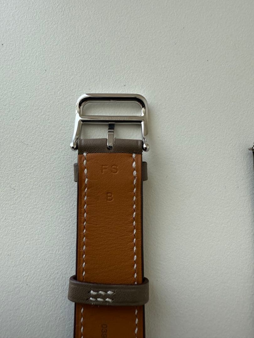 【HERMES/エルメス　ケープコッド用純正ベルト　エトゥープ】