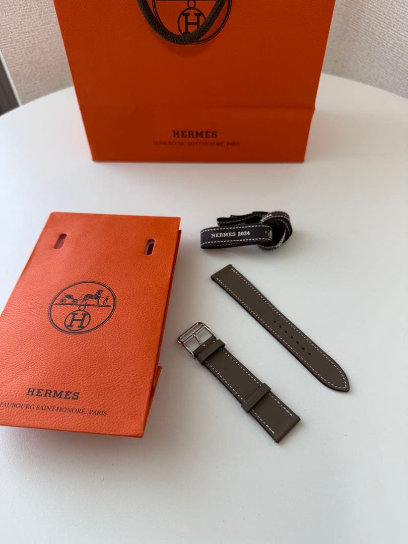 【HERMES/エルメス　ケープコッド用純正ベルト　エトゥープ】