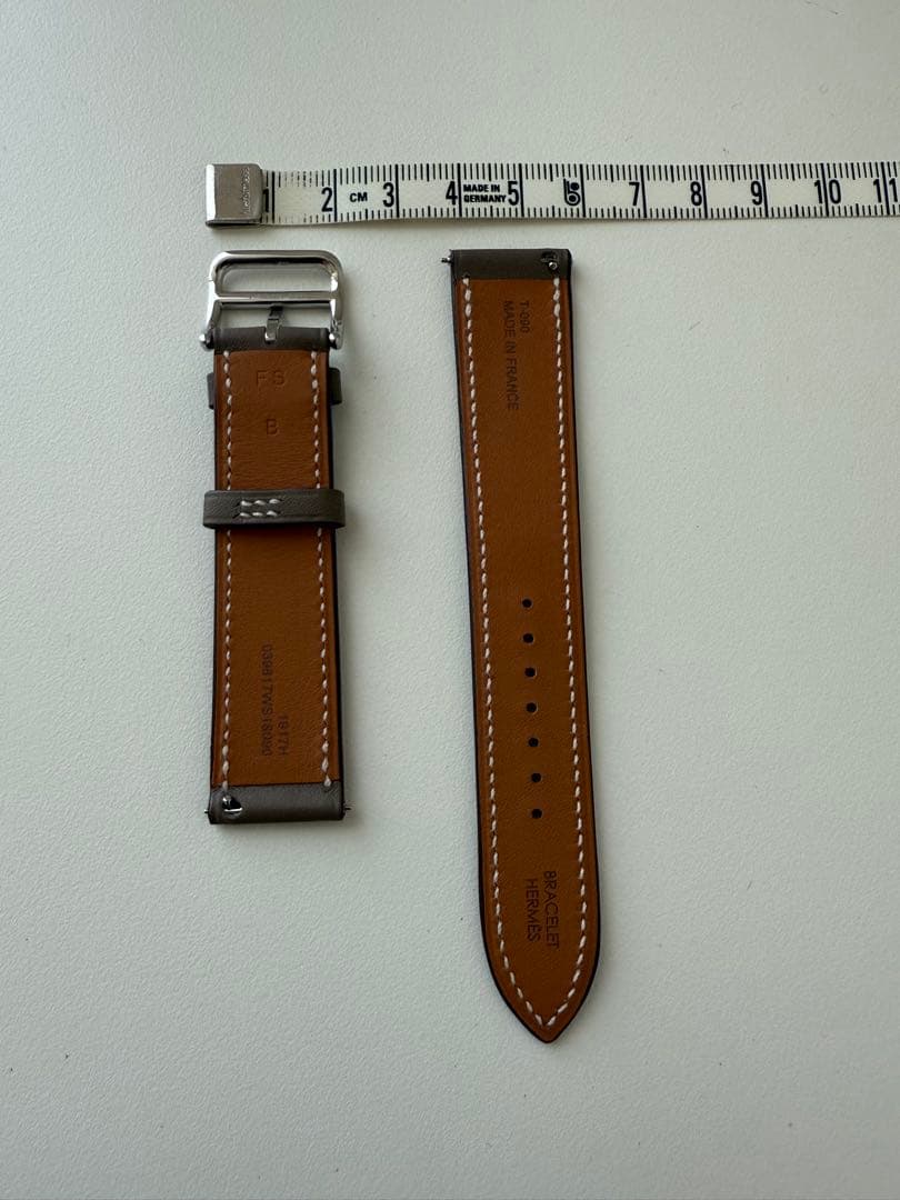 【HERMES/エルメス　ケープコッド用純正ベルト　エトゥープ】