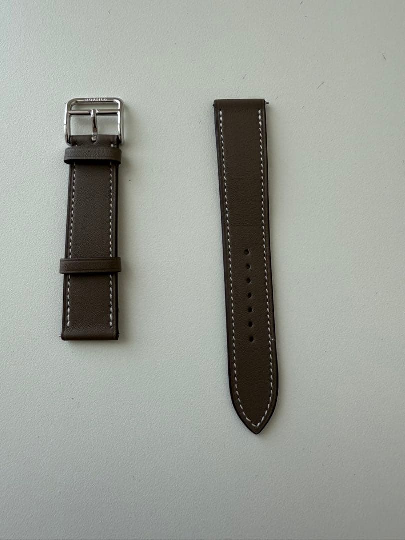 【HERMES/エルメス　ケープコッド用純正ベルト　エトゥープ】