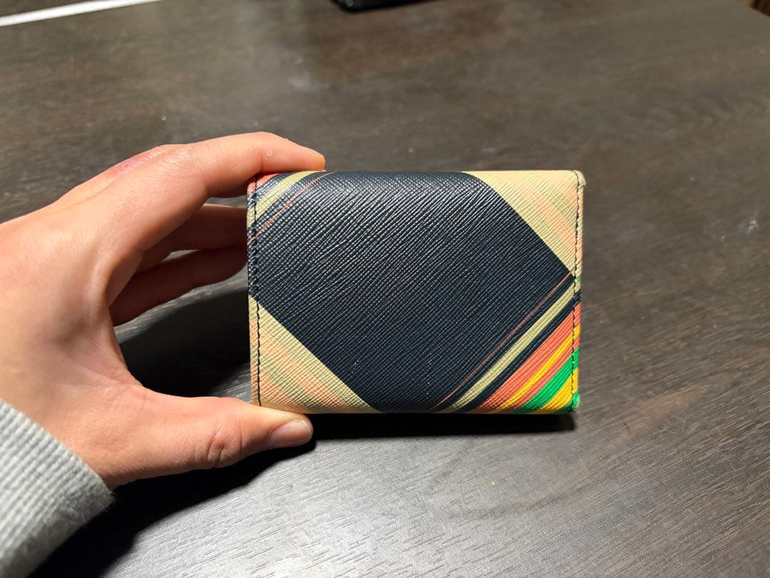 Vivienne westwood チェック　三つ折り財布