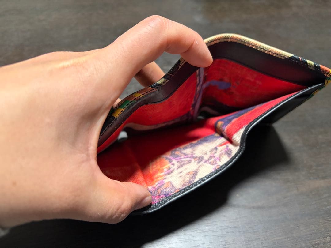 Vivienne westwood チェック　三つ折り財布