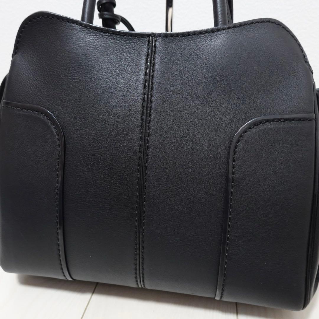 トッズ　セラ　トートバッグ　ショルダーバッグ　大容量　ハンドバッグ　黒　2way