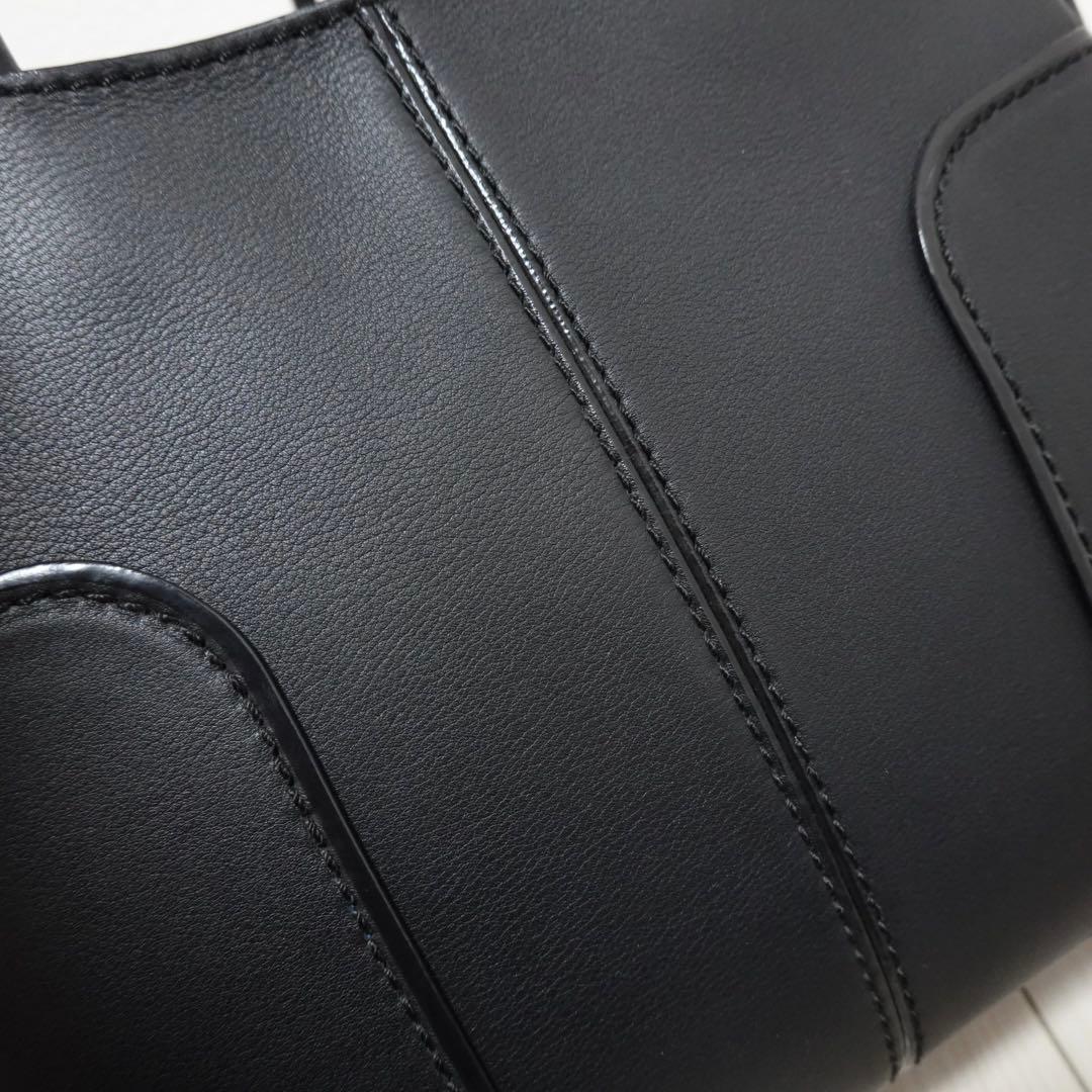 トッズ　セラ　トートバッグ　ショルダーバッグ　大容量　ハンドバッグ　黒　2way