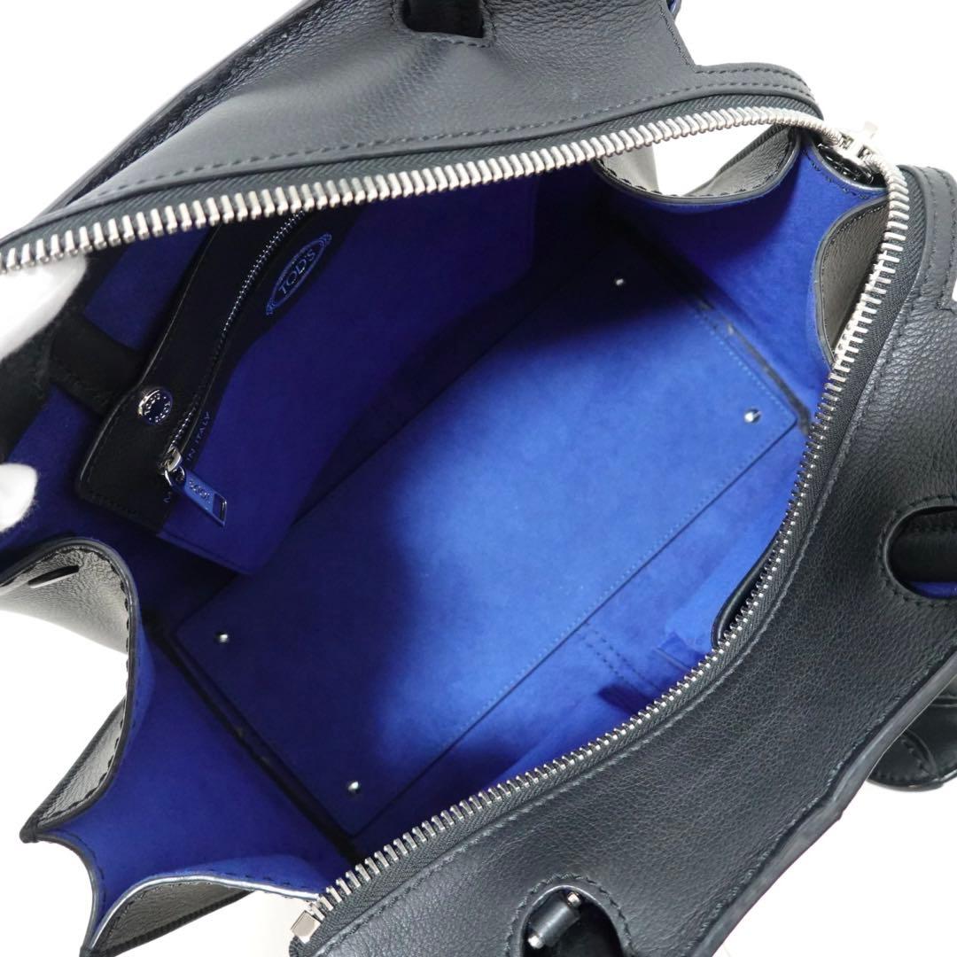 トッズ　セラ　トートバッグ　ショルダーバッグ　大容量　ハンドバッグ　黒　2way