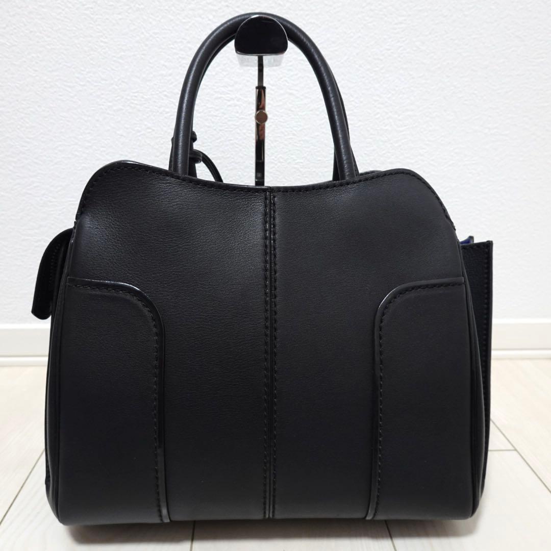 トッズ　セラ　トートバッグ　ショルダーバッグ　大容量　ハンドバッグ　黒　2way