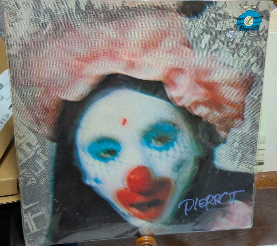 オリジナル盤　瀬川洋　ピエロ　歌詞カード　見本盤