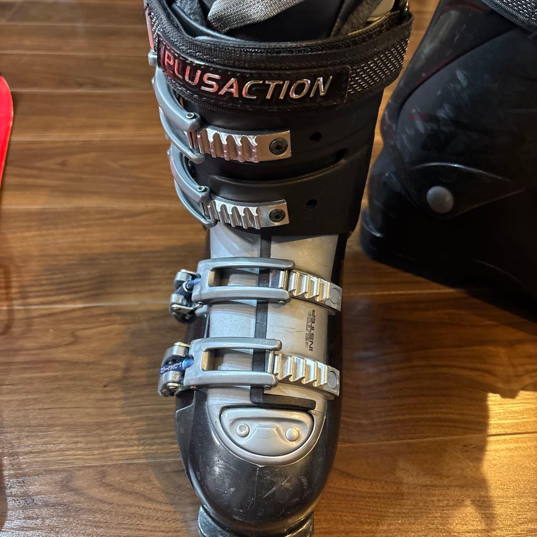 美品NISHIZAWA ショートスキー ブーツセット