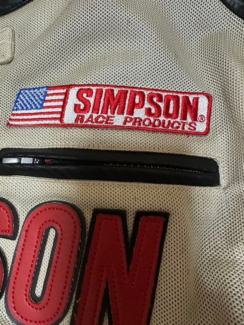 激レア　SIMPSOM プロテクター付きジャケット