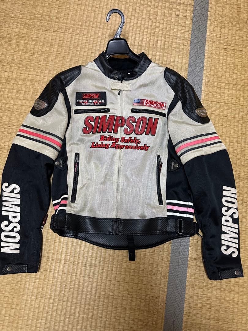 激レア　SIMPSOM プロテクター付きジャケット