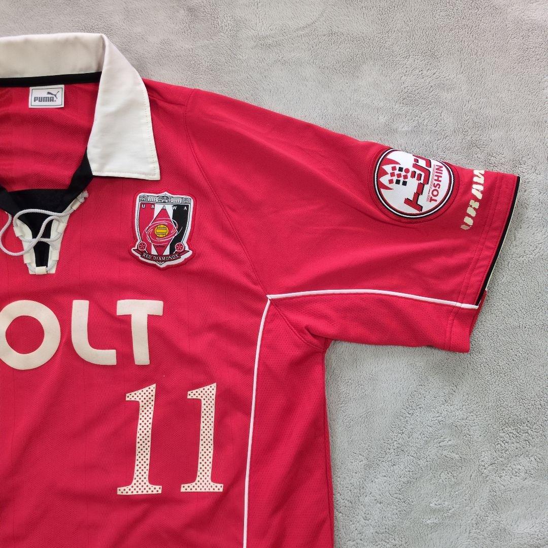 2003年　田中達也　浦和レッズ　レプリカユニフォーム　PUMA　Jリーグ