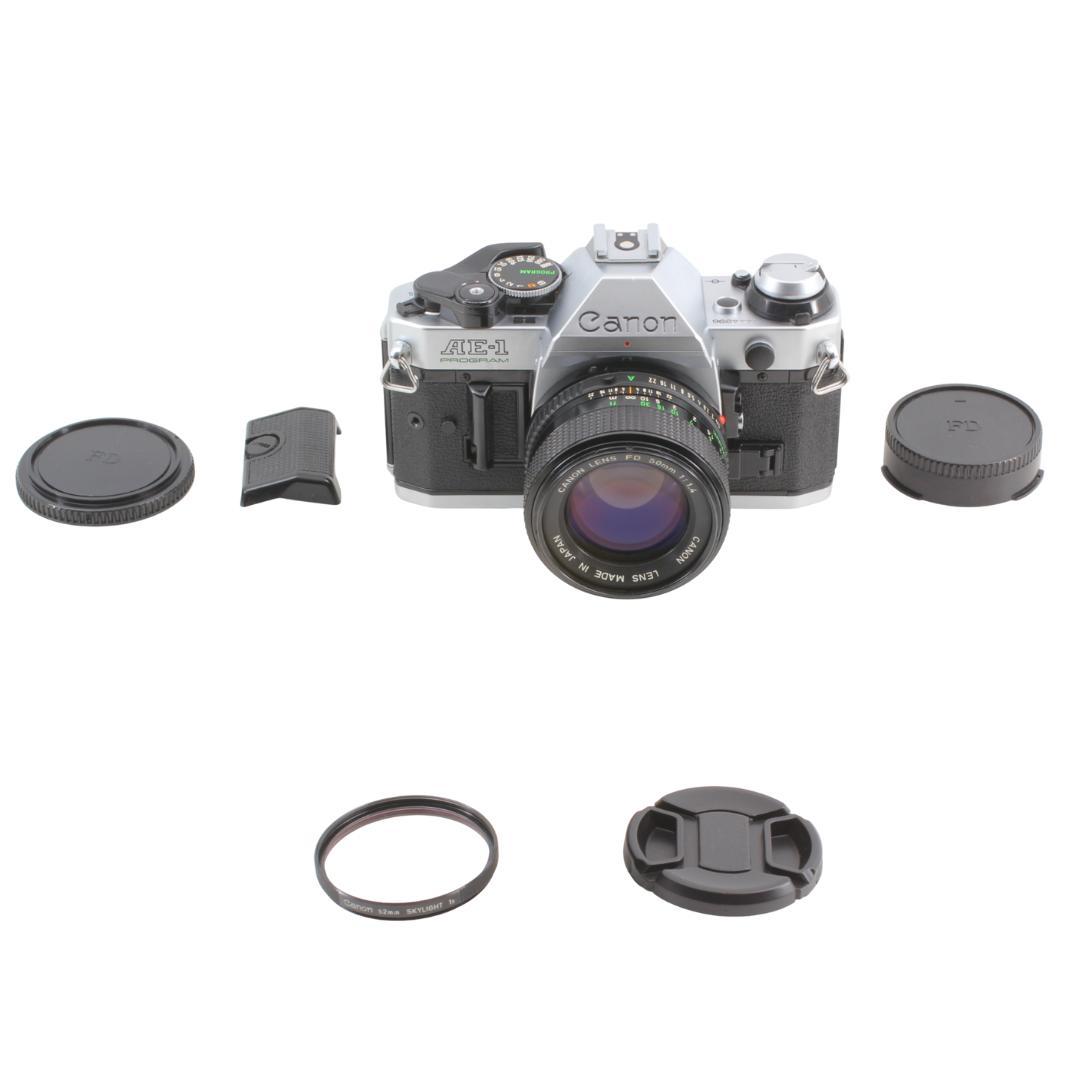 フィルムカメラ Canon AE-1 Program New FD 50mm 1.4