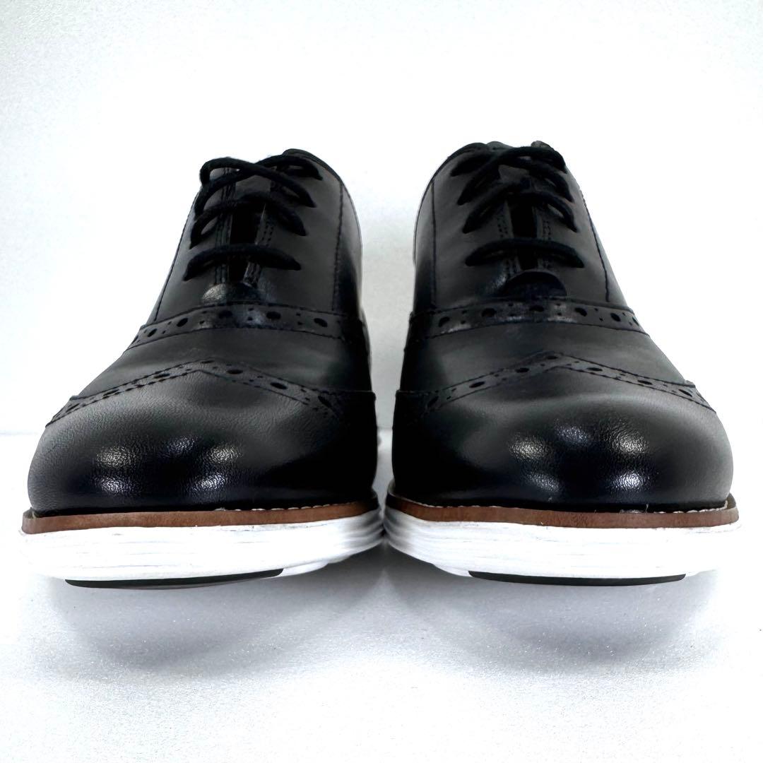 【COLE HAAN】コールハーン （27cm） ウィングチップ 革靴 ブラック