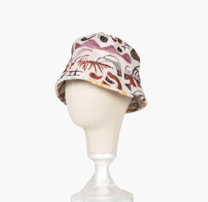 ブラックバード blackbird バケットハット 柿の葉 niceness