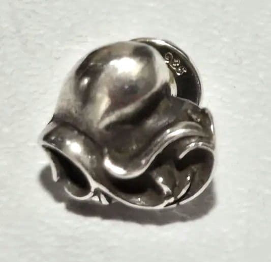 【正規美品】クロムハーツ　ハートスタッドピアス